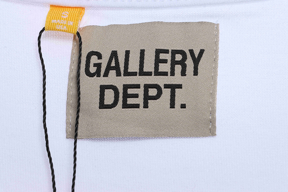 Gallery Dept rainbow letter print short sleeve TSK1