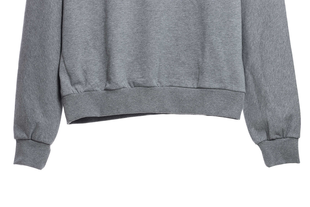 l0*is V*t0n × nigo joint gray raglan sleeve round neck sweater