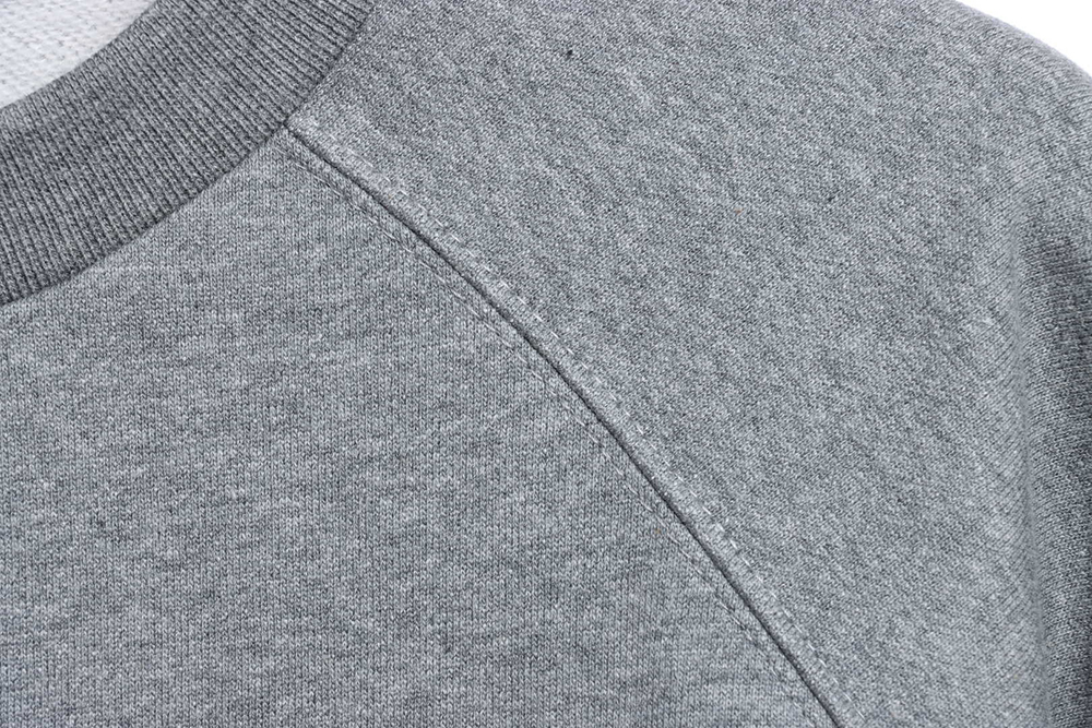 l0*is V*t0n × nigo joint gray raglan sleeve round neck sweater
