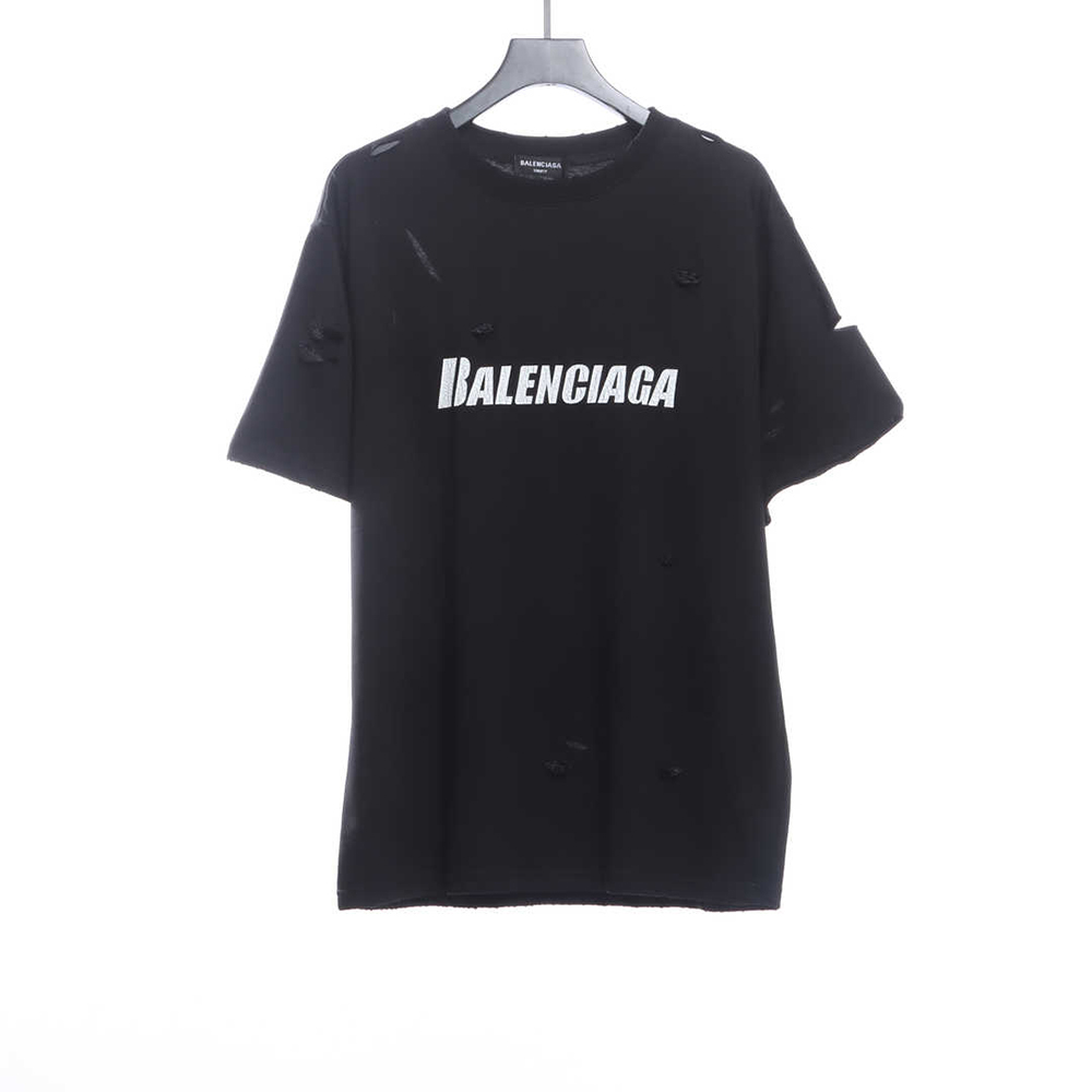 Ba*len*cia*ga distressed short sleeve tsk1