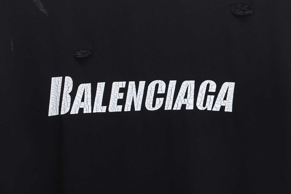 Ba*len*cia*ga distressed short sleeve tsk1