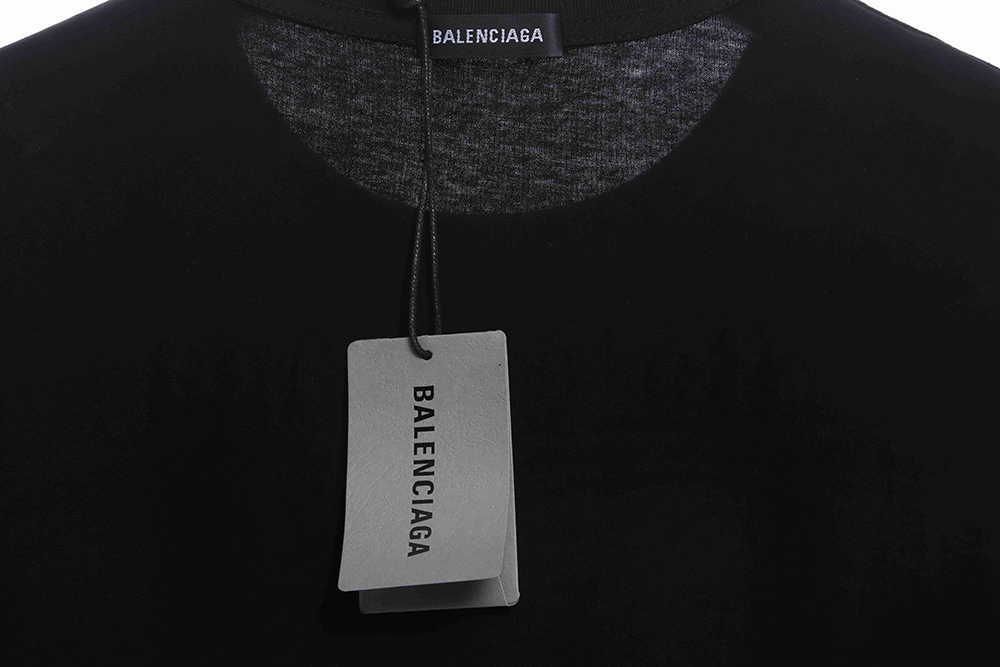 Ba*len*cia*ga cola print short sleeve tsk2