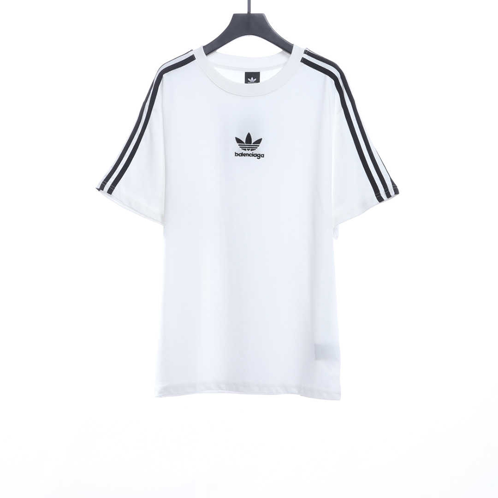 Ba*len*cia*ga joint clover embroidered short sleeves tsk1