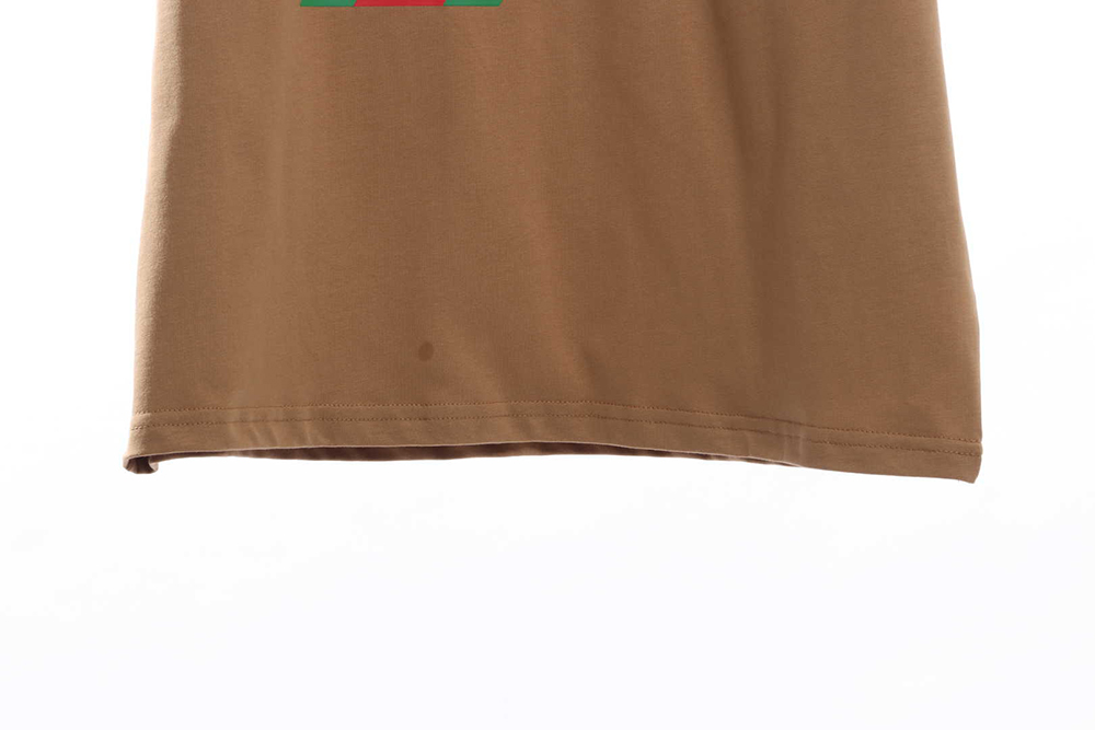 G*u*i letter geometric pattern print short sleeve tsk1