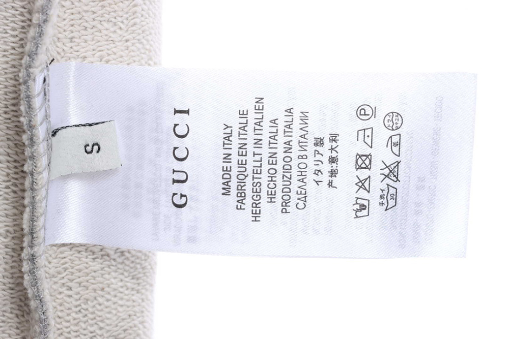 G*u*i classic double sided webbing sweatshirt