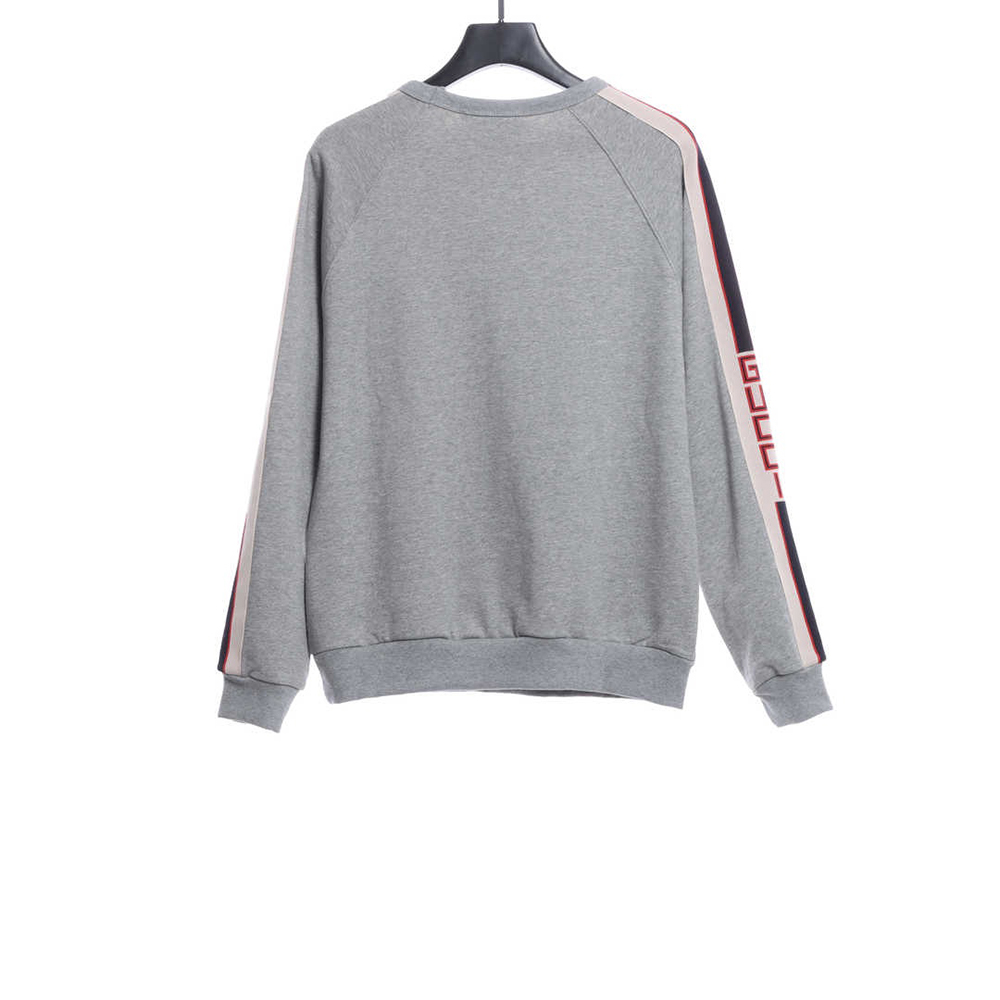 G*u*i classic double sided webbing sweatshirt