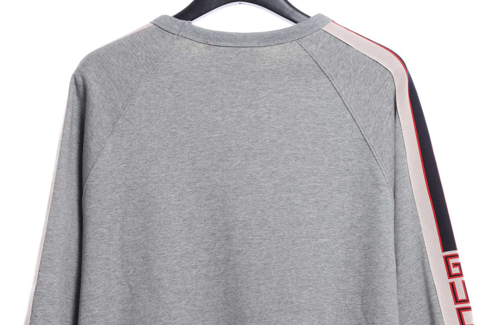 G*u*i classic double sided webbing sweatshirt