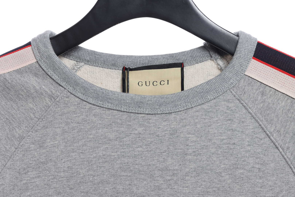 G*u*i classic double sided webbing sweatshirt