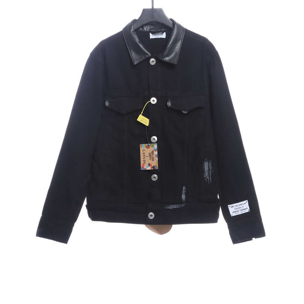 Lanvin joint GD limited capsule graffiti denim jacket