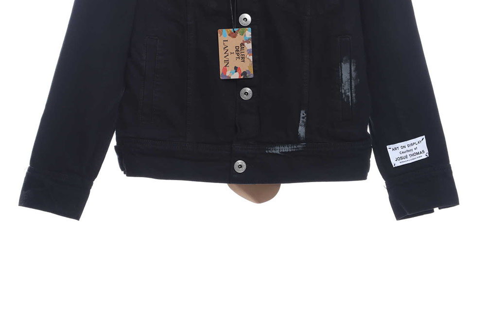 Lanvin joint GD limited capsule graffiti denim jacket