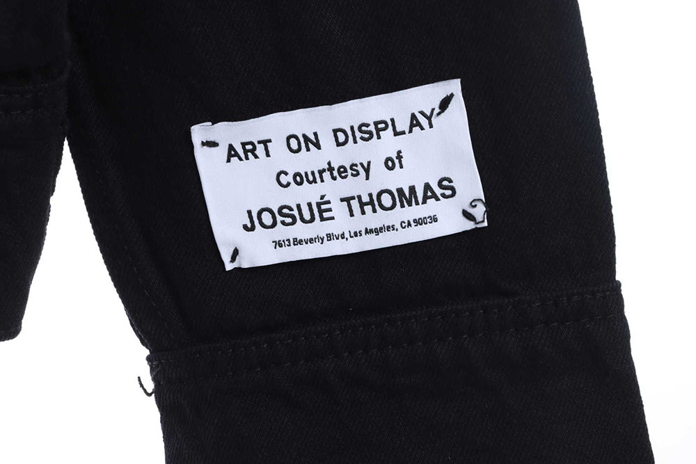 Lanvin joint GD limited capsule graffiti denim jacket