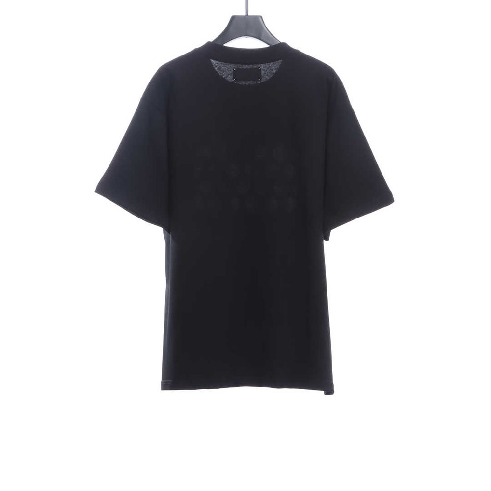 Ma*i*la distressed classic letter short sleeve