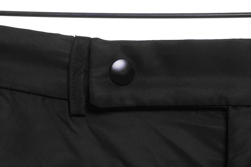 Pra*a color-block nylon double-zip trousers