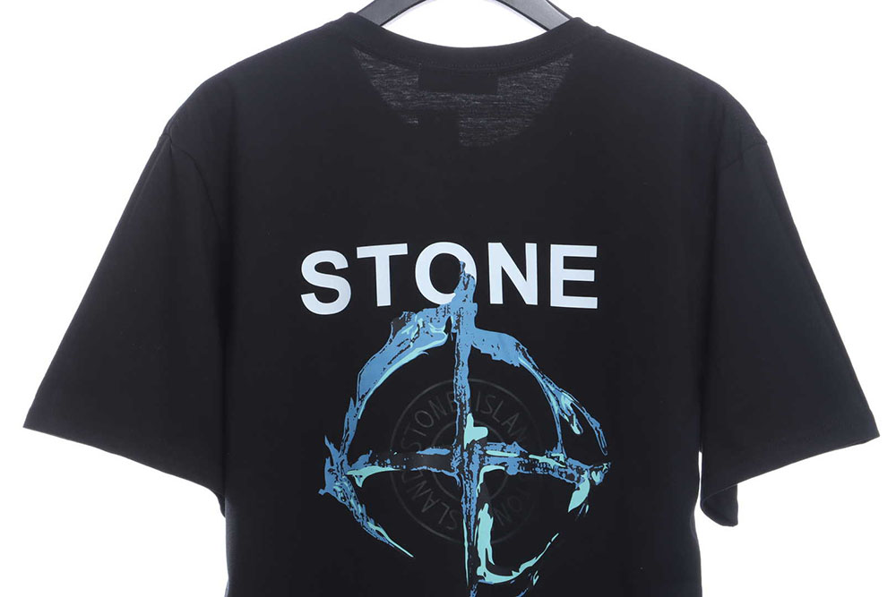 Stone Island Ruin Compass Print Short Sleeve TSK1