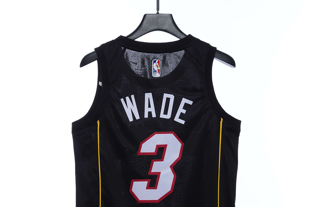 Heat Retro City Edition Wade No. 3 Jersey