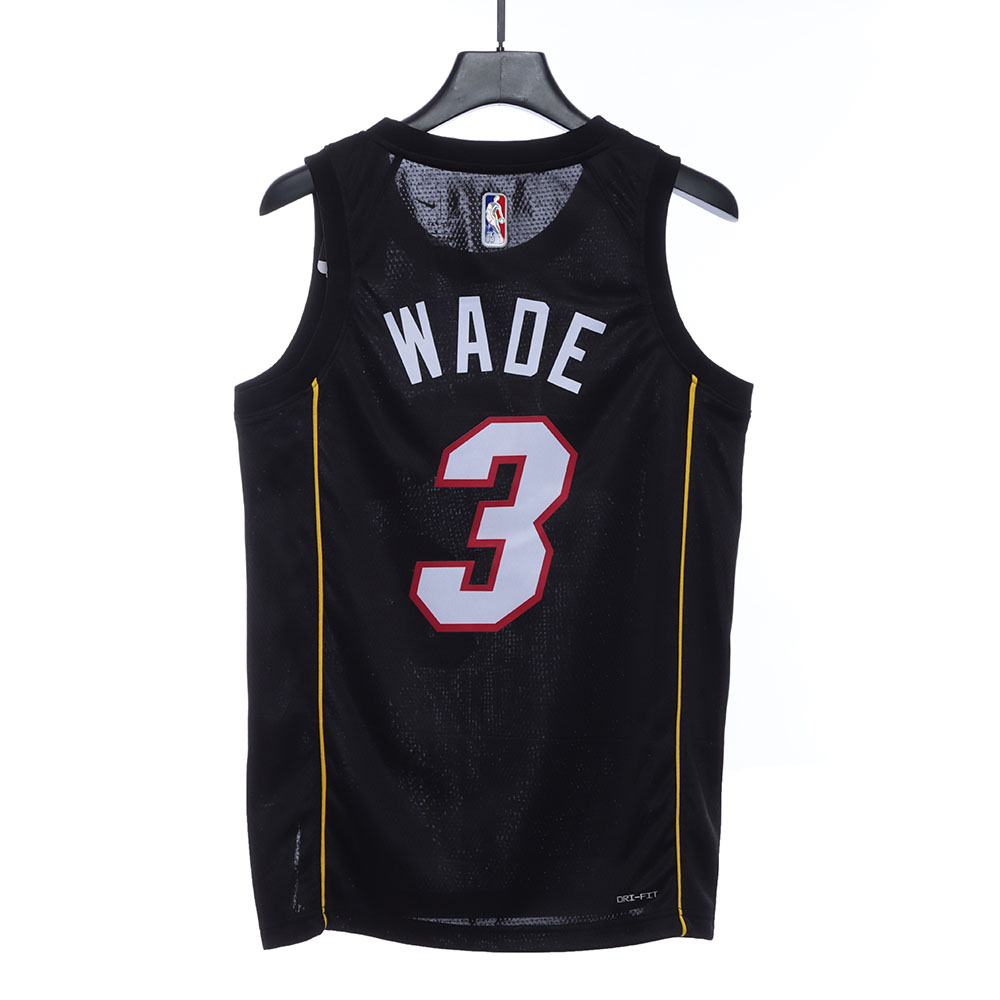 Heat Retro City Edition Wade No. 3 Jersey