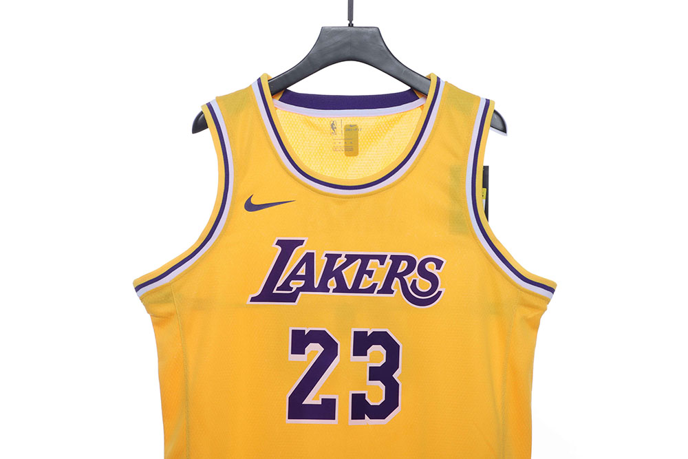 James Lakers home jersey No. 23