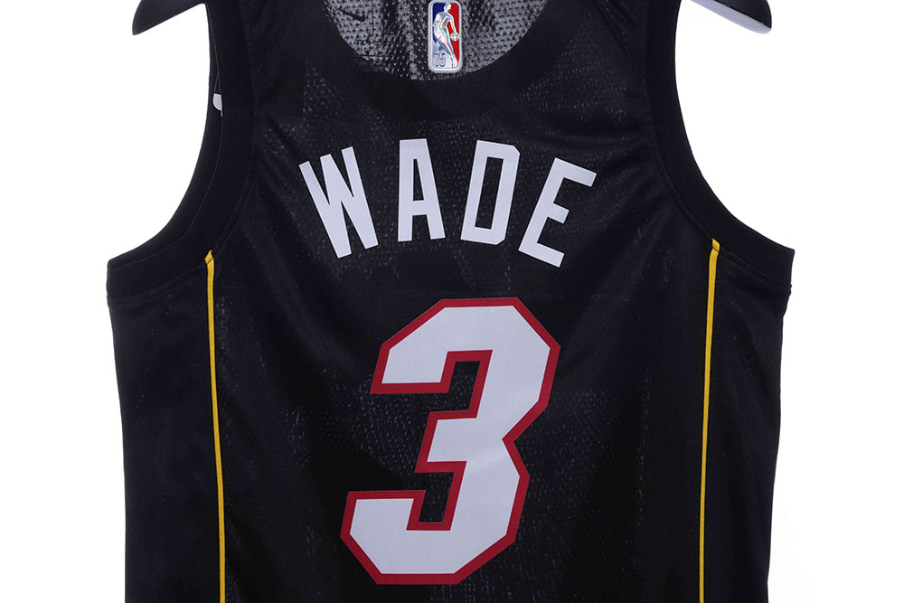Heat Retro City Edition Wade No. 3 Jersey