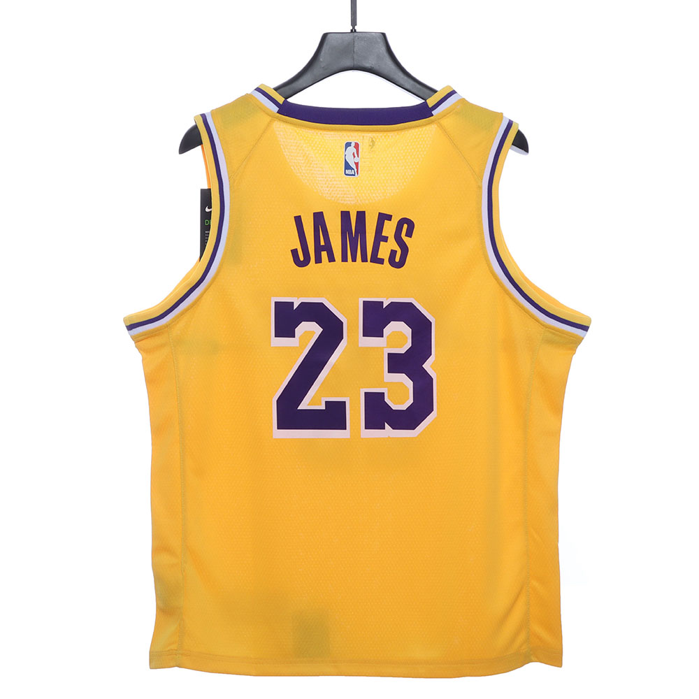 James Lakers home jersey No. 23