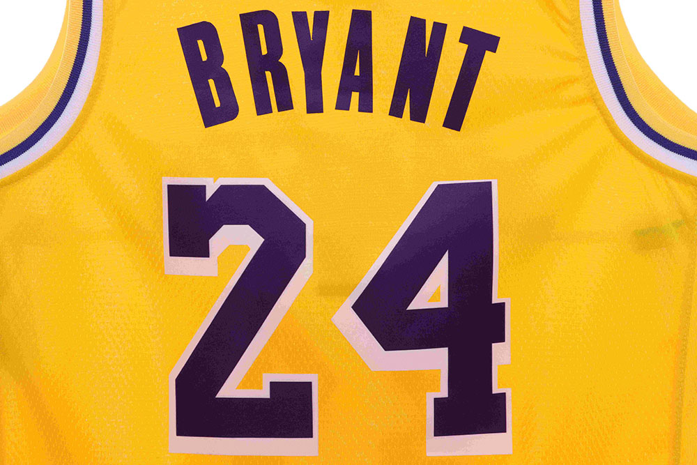 Lakers No. 24 Kobe Bryant home jersey