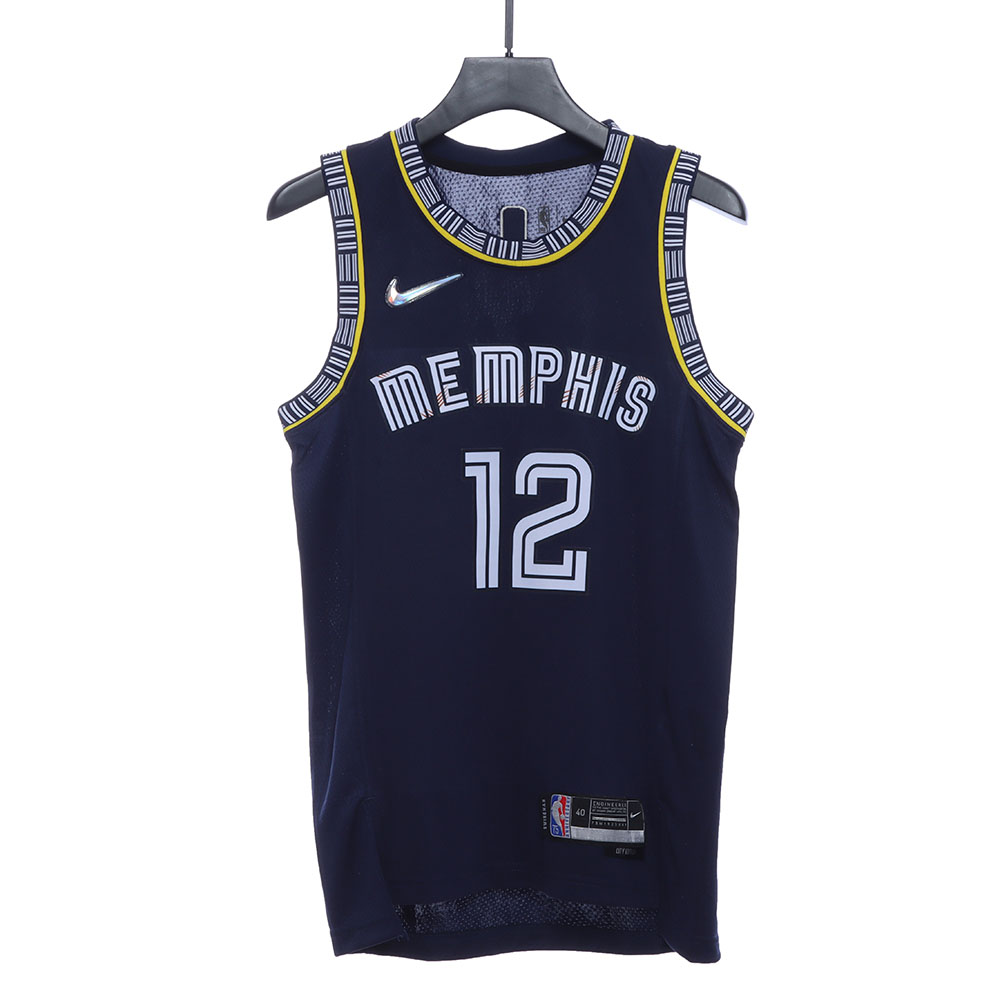 Grizzlies retro limited Morant No. 12 jersey