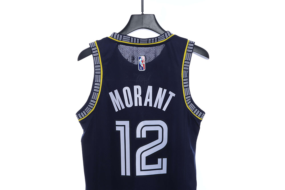 Grizzlies retro limited Morant No. 12 jersey