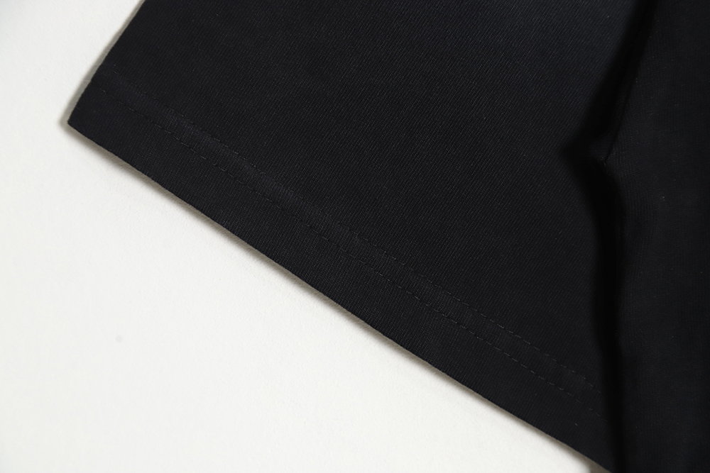 Saint Micheal 23SS sea letter washed short-sleeved T-shirt