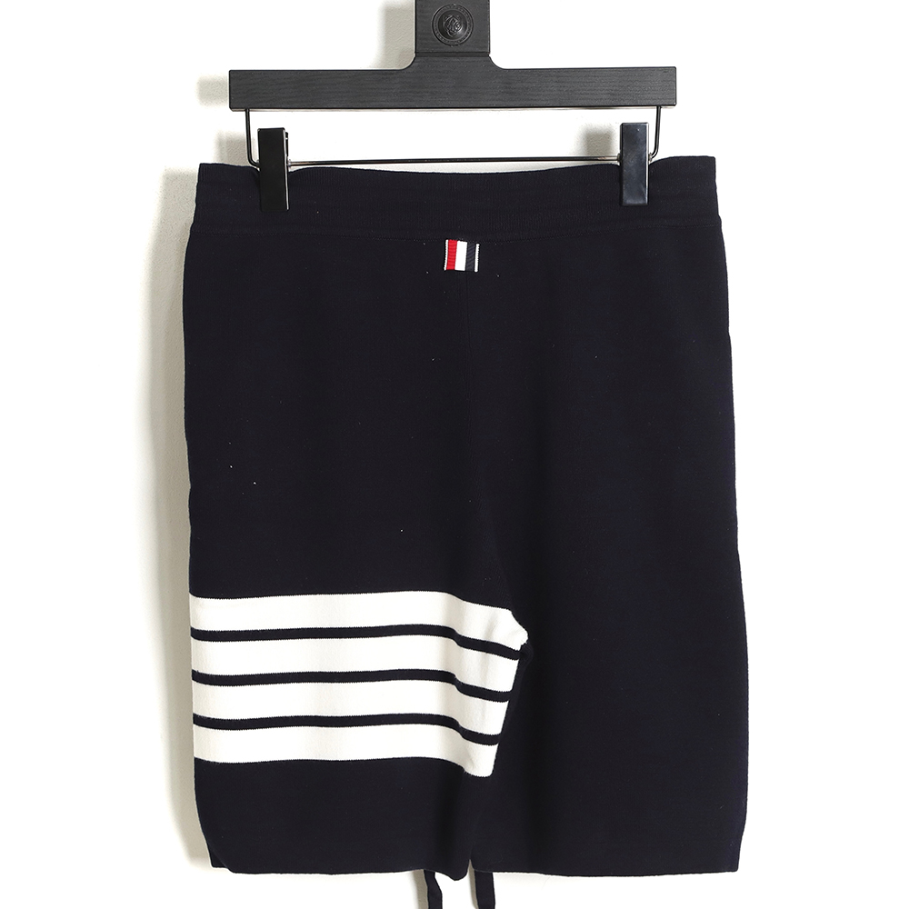 ThomBrowne Knit Four Bar Shorts TSK2