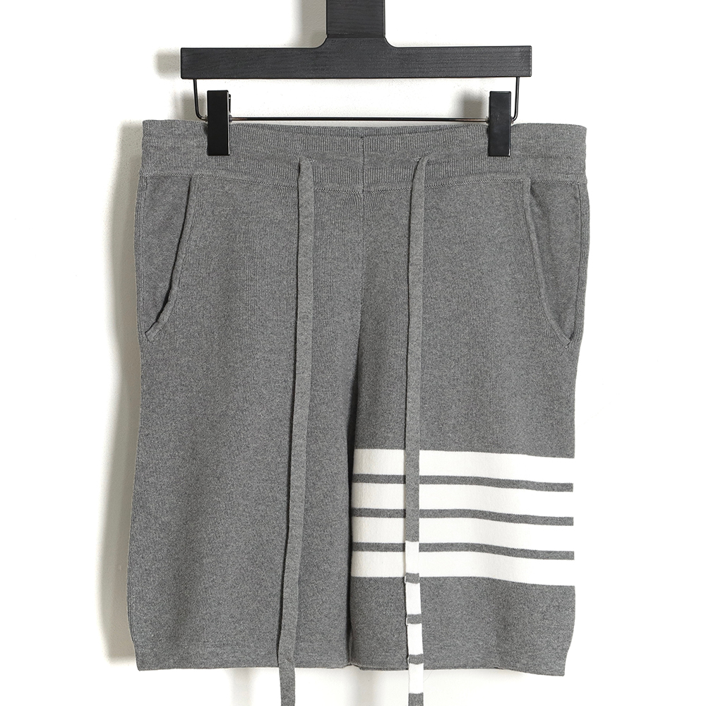 ThomBrowne Knit Four Bar Shorts TSK1