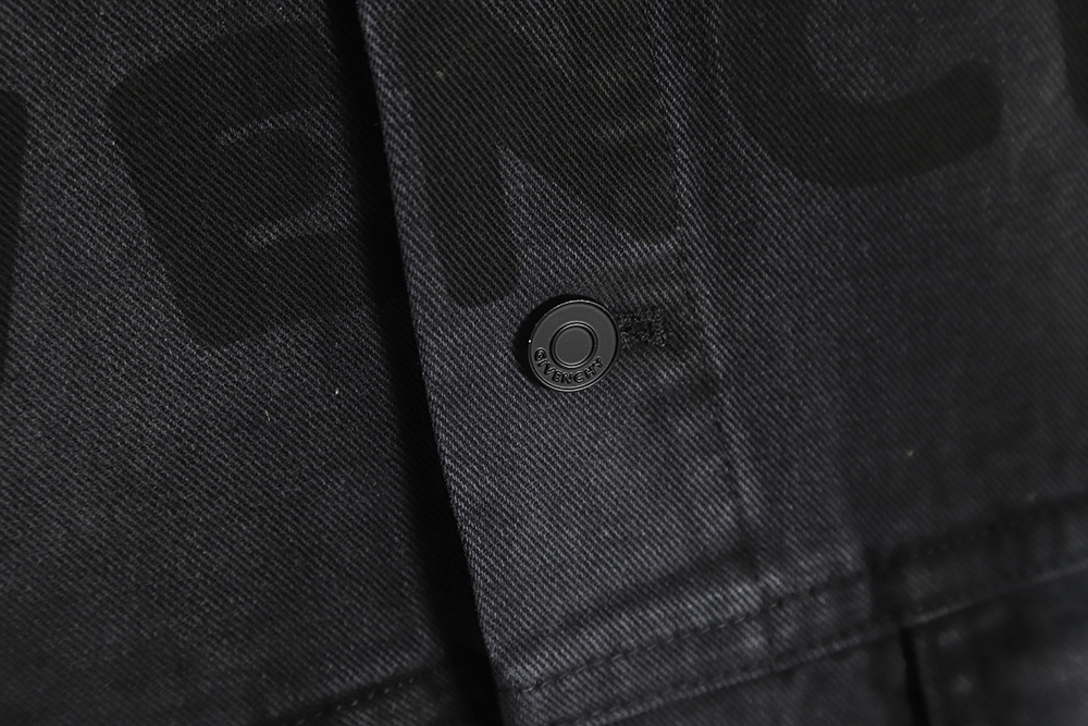 Givenchy GVC 23SS Distressed Print Denim Vest