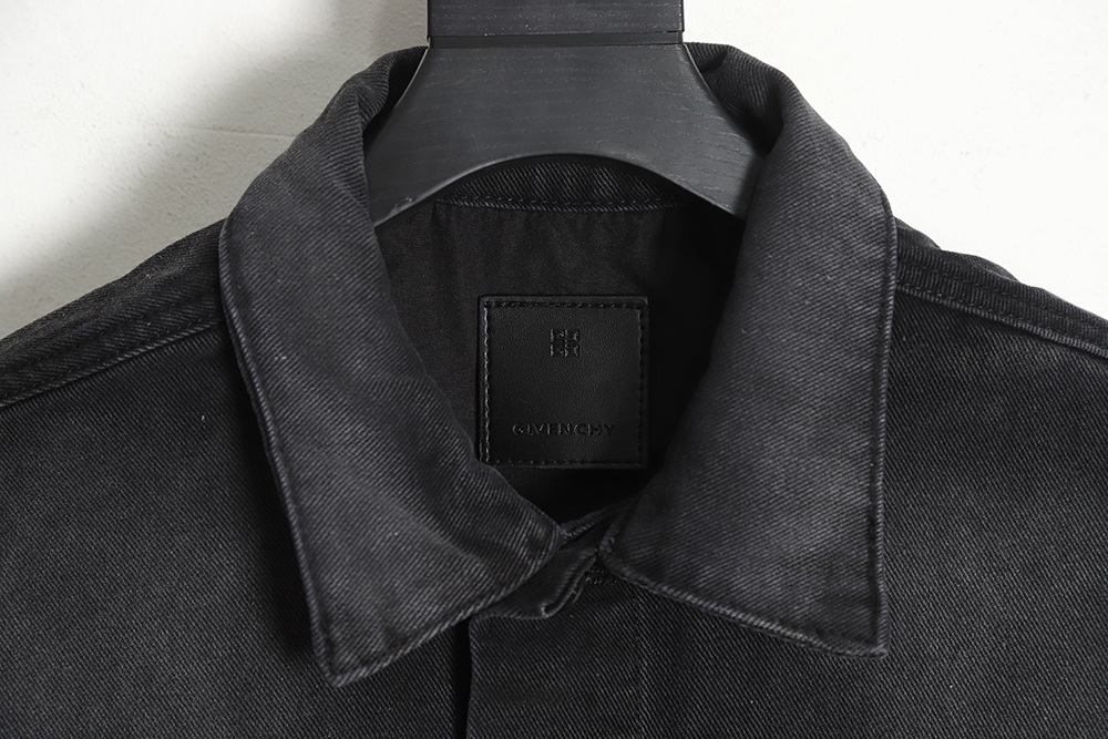 Givenchy GVC 23SS Distressed Print Denim Vest