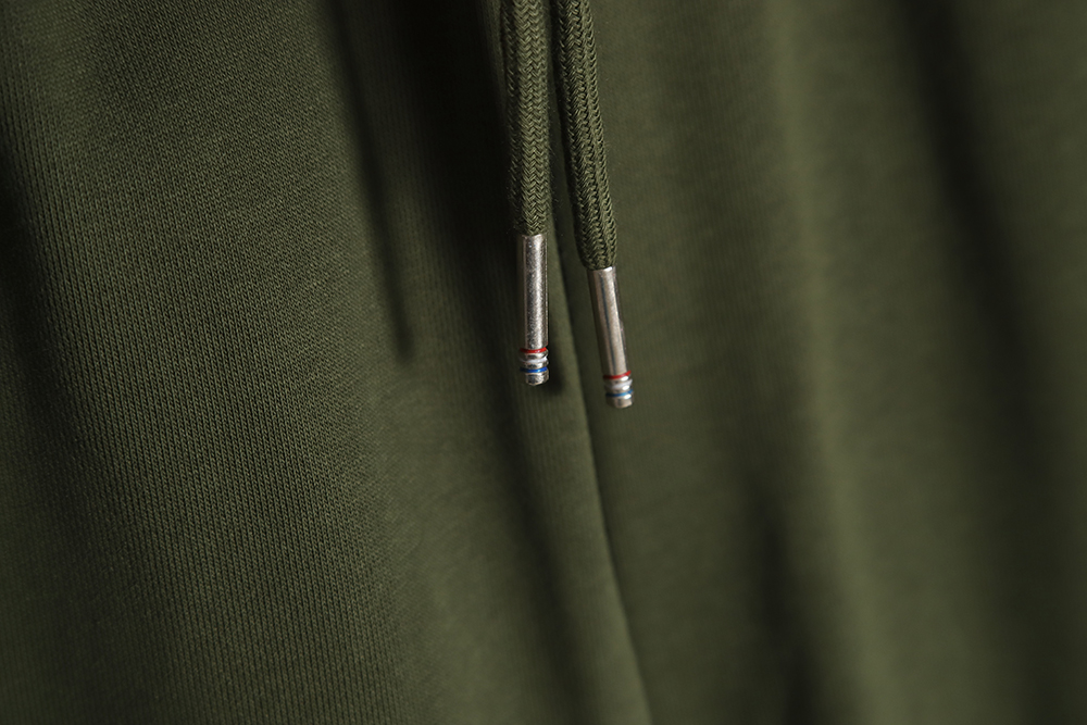 Moncler 23ss logo red blue and white striped webbing shorts