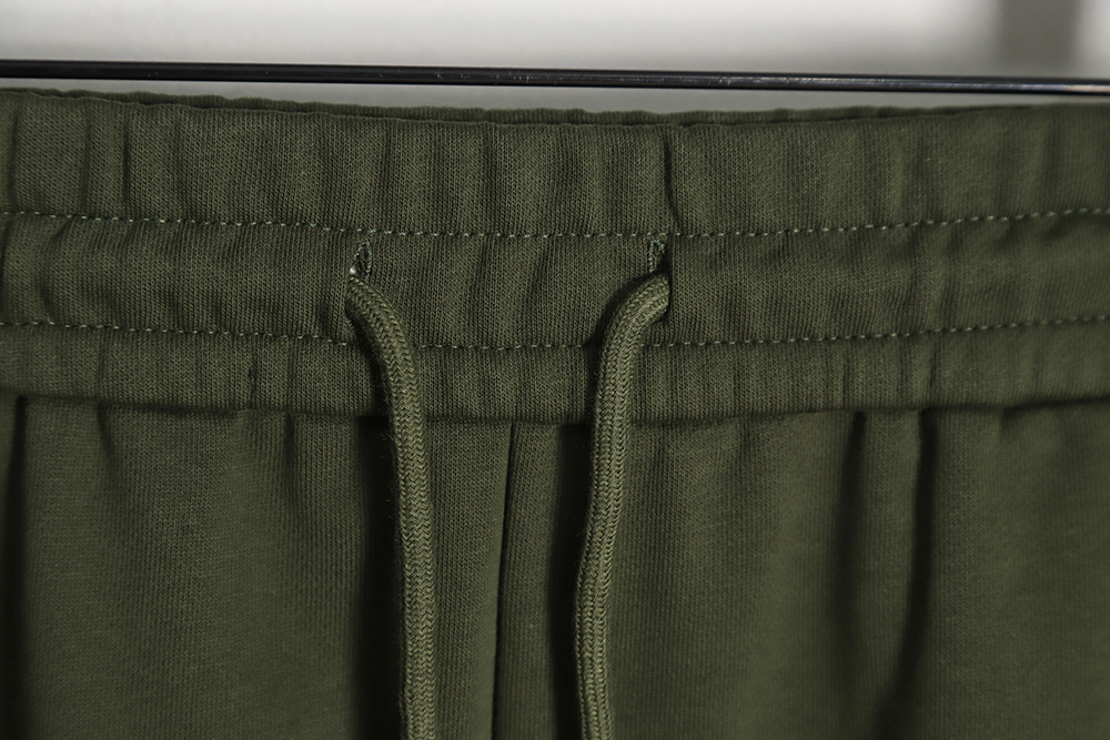 Moncler 23ss logo red blue and white striped webbing shorts