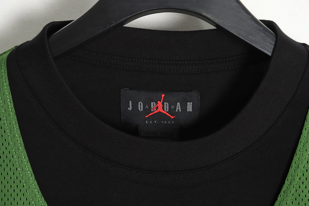 OFF-WHITE x AIR JORDAN OW Jordan joint limited edition fake two short sleeves