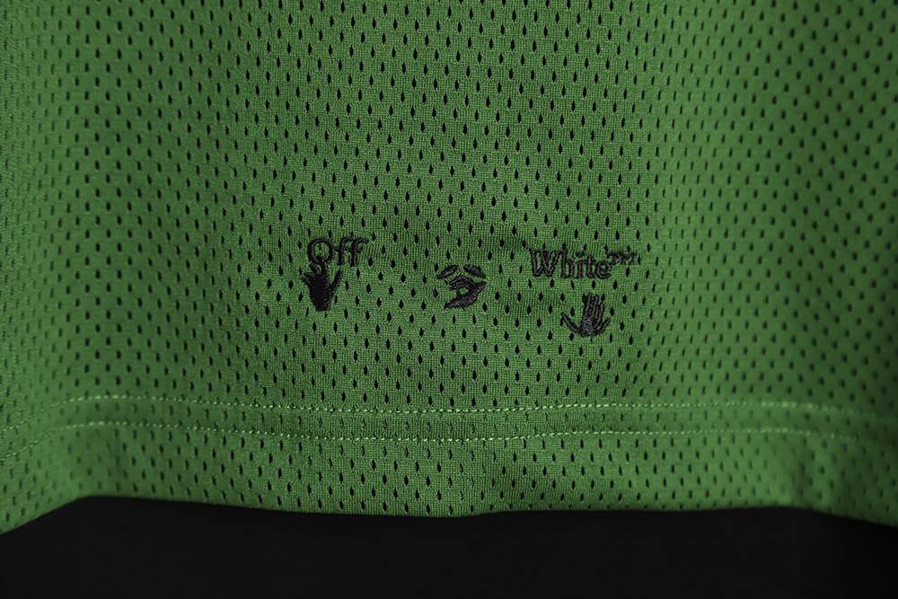 OFF-WHITE x AIR JORDAN OW Jordan joint limited edition fake two short sleeves