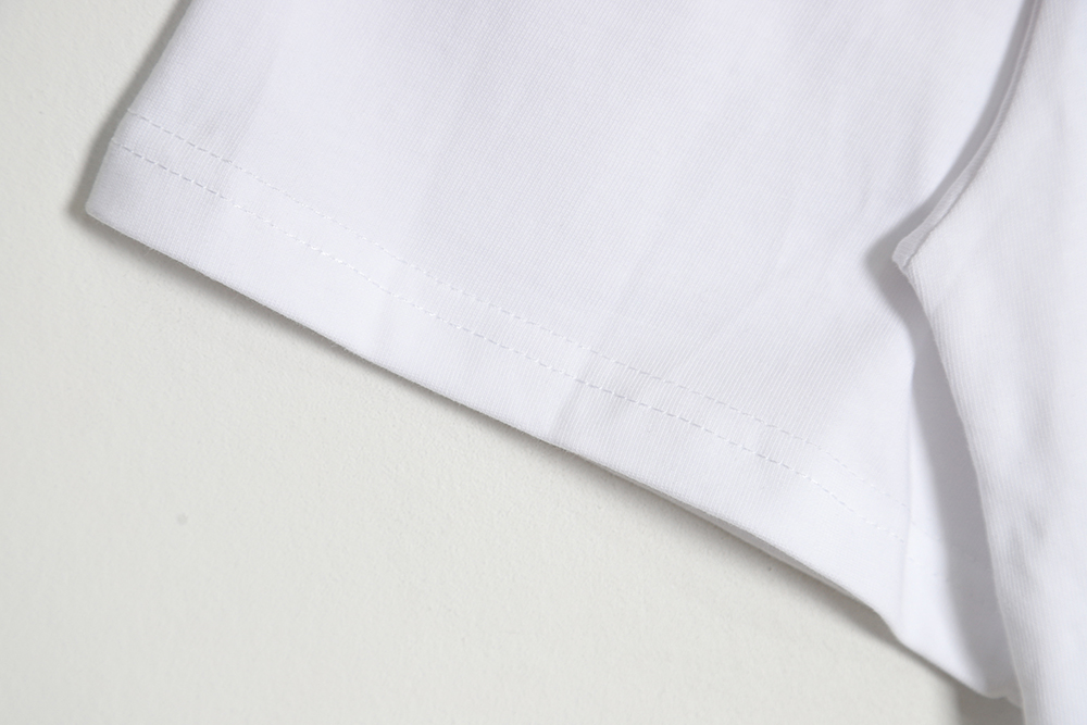 PALM ANGELS Palm Angels PA broken tail shark print short sleeves