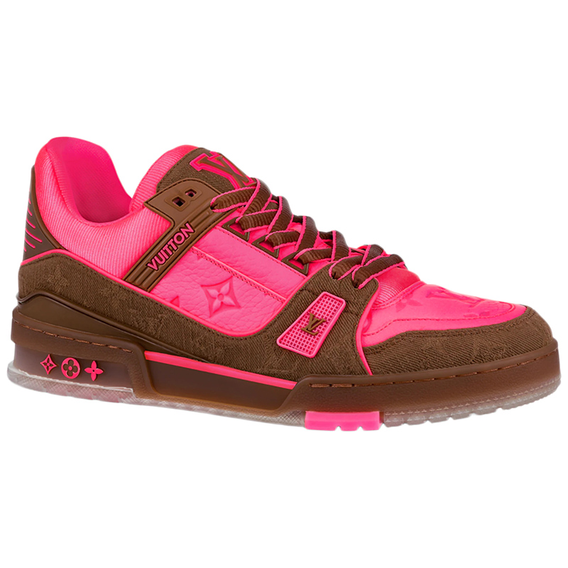 l0*is V*t0n trainer ''pink monogram''