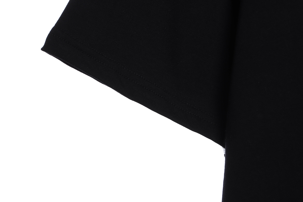 Ba*len*cia*ga three-bar embroidery short-sleeved tsk1