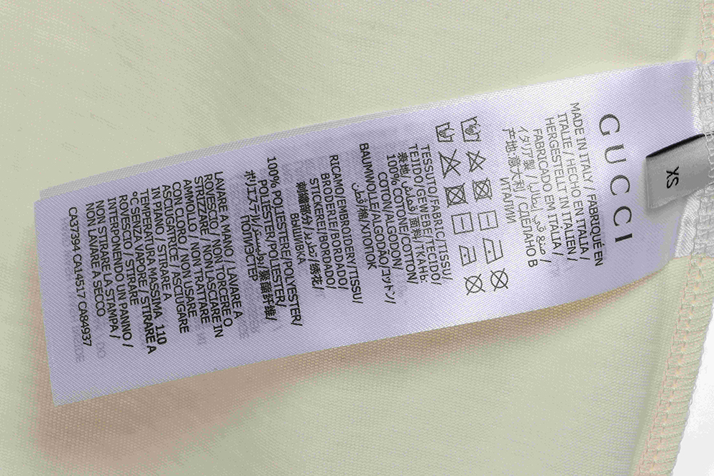 G*u*i colorful three-dimensional rabbit print short sleeve tsk1