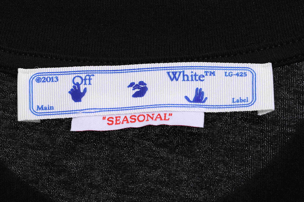 OW environmental protection ink hand-painted color graffiti short sleeve TSK1