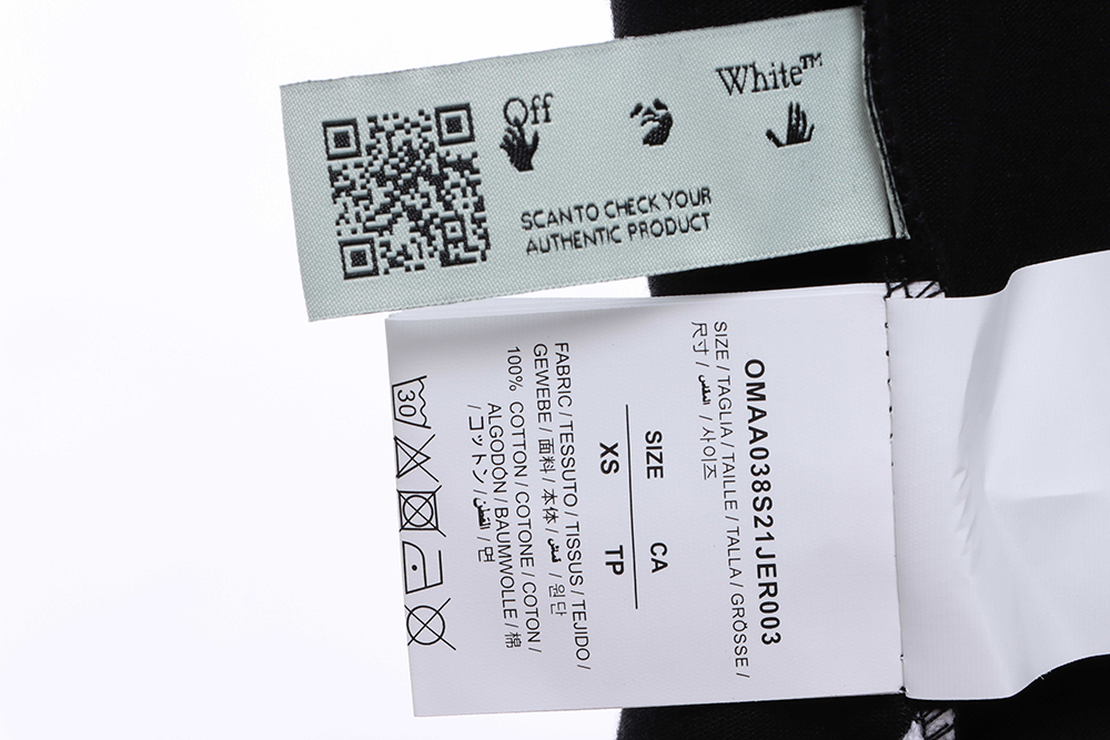 OW environmental protection ink hand-painted color graffiti short sleeve TSK1