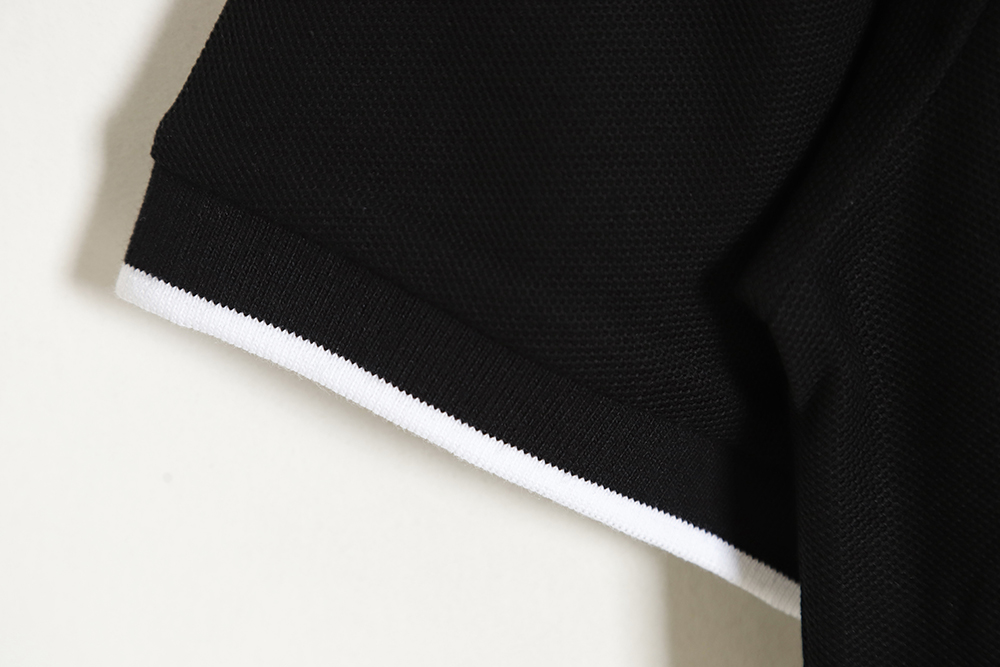 Givenchy Givenchy GVC 23SS 4G embroidery collar short-sleeved POLO shirt