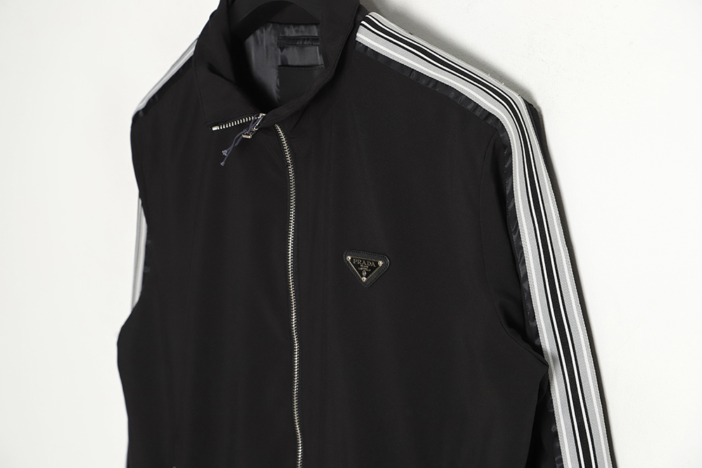 Pra*a 23ss school uniform stand collar jacket