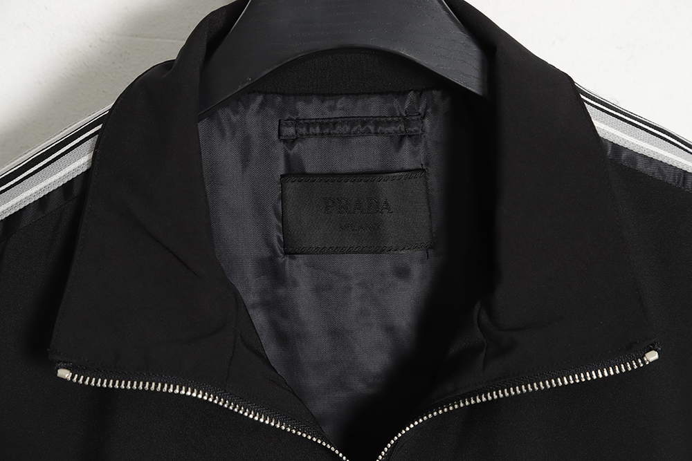 Pra*a 23ss school uniform stand collar jacket