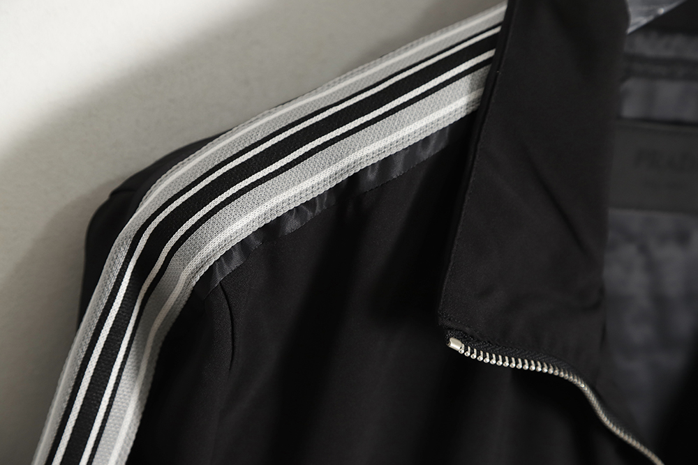 Pra*a 23ss school uniform stand collar jacket