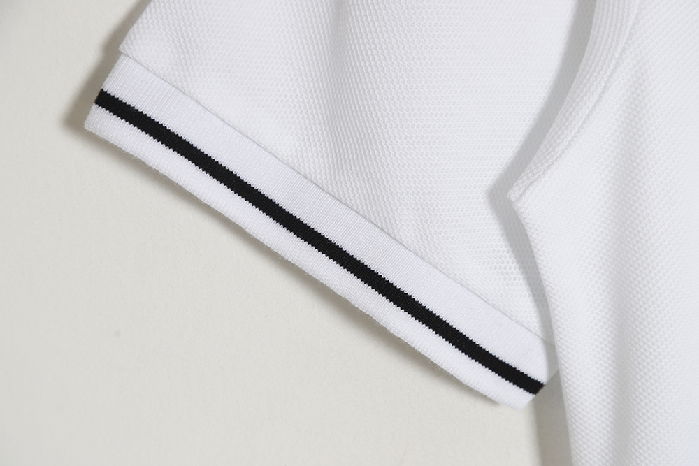 Ce**e ce 23ss chest embroidered short-sleeved polo shirt