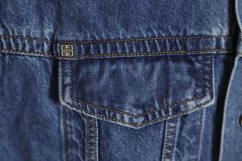 Givenchy Givenchy GVC 23SS old printed denim vest