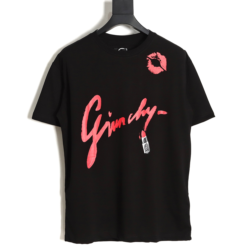 Givenchy Givenchy Valentine''s Day Series Alphabet Lipstick Short Sleeve TSK1