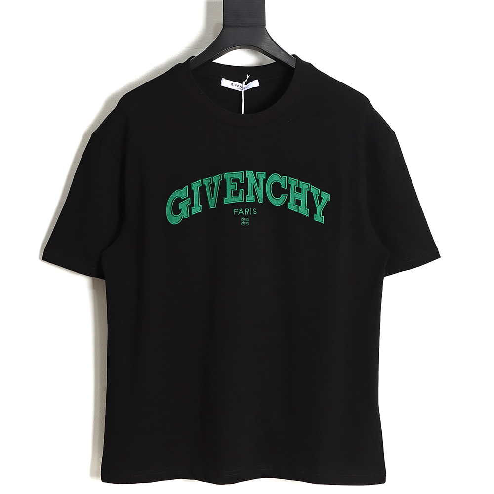 Givenchy Givenchy Embroidered Patch Logo Short Sleeve TSK1