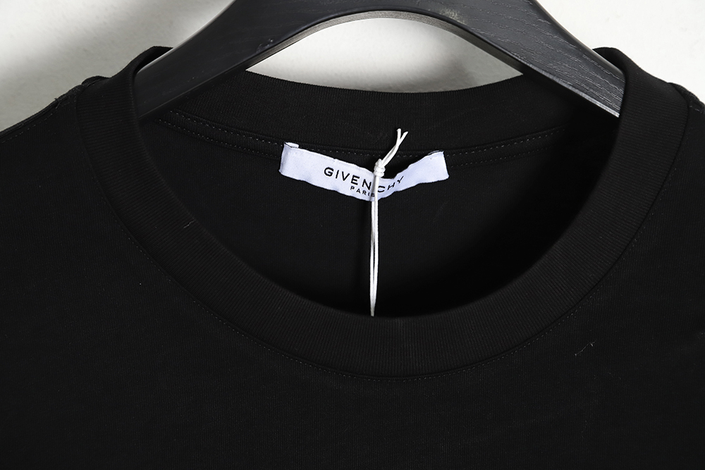 Givenchy Givenchy Embroidered Patch Logo Short Sleeve TSK1